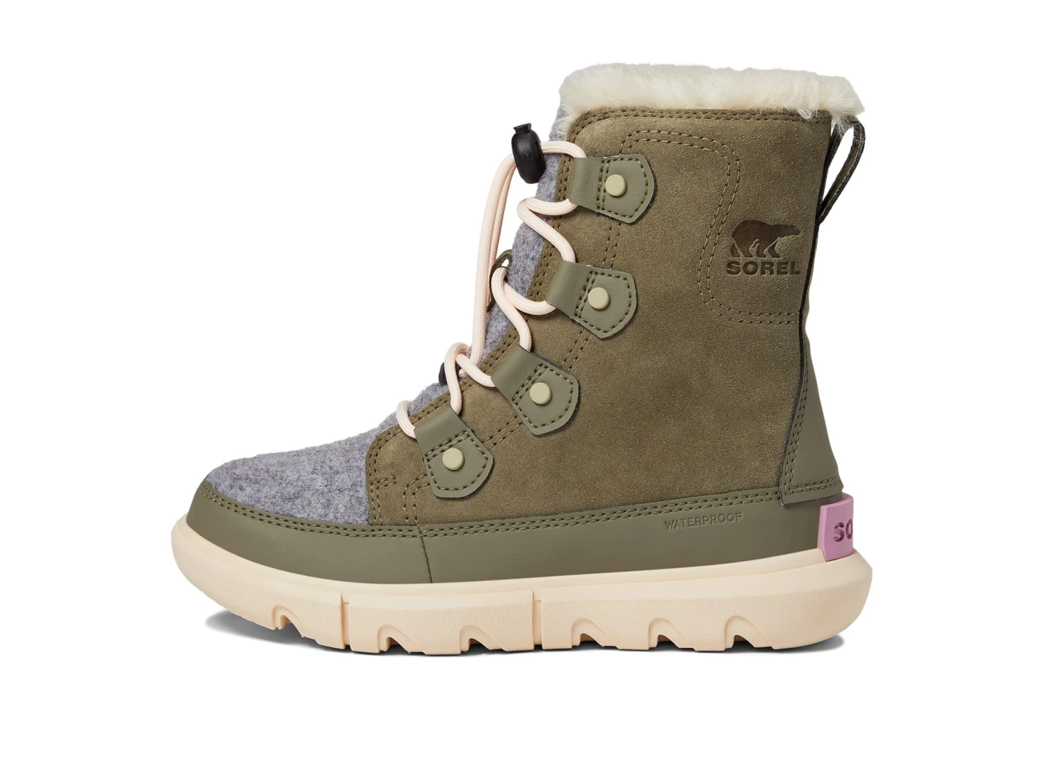 SOREL Kids Explorer⢠Lace WP (Toddler/Little Kid/Big Kid) - Image 4