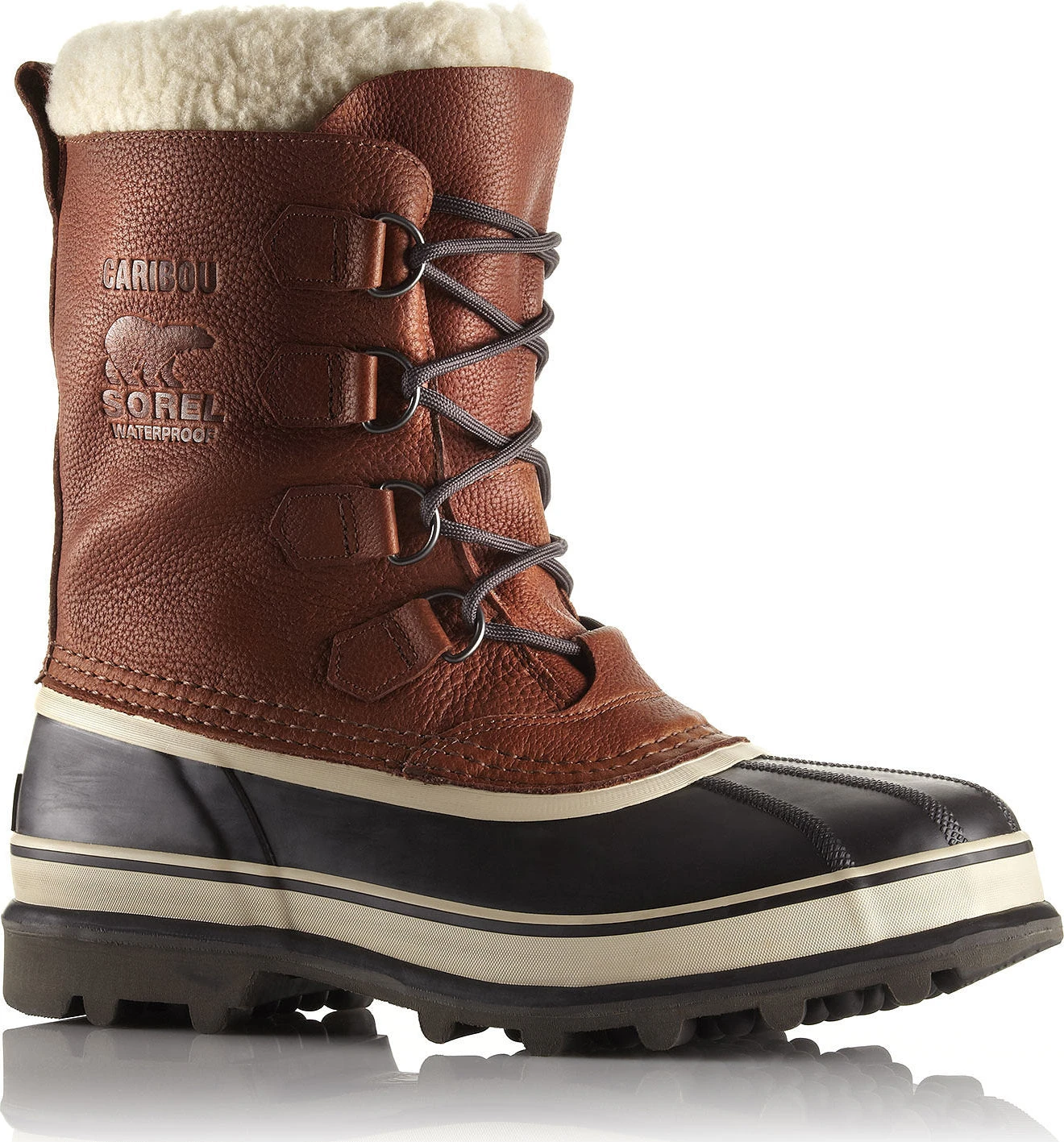 Sorel Caribou Wool Waterproof Boots - Men's|-|Bottes Caribou Wool Imperméable - Homme - Image 2