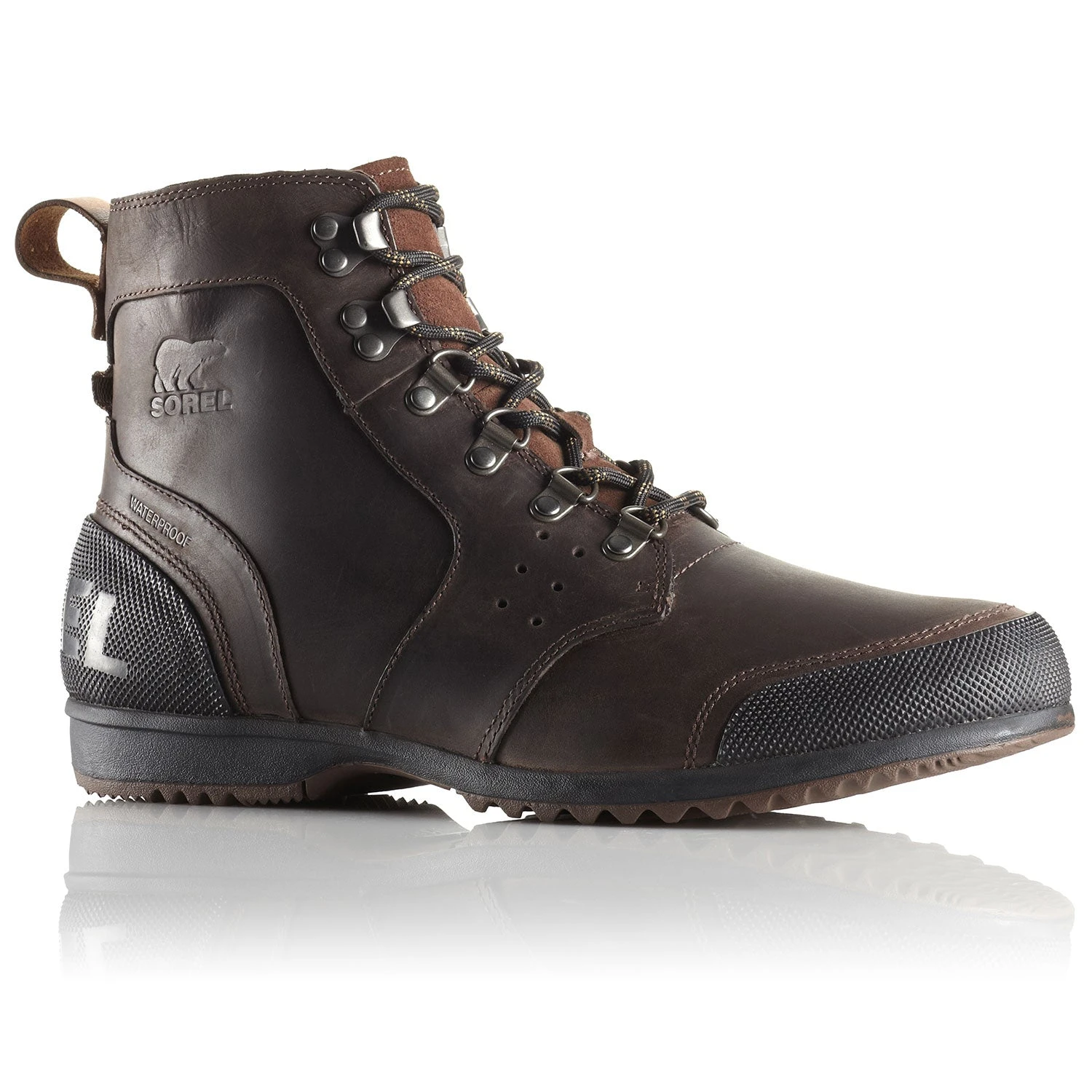 Sorel Ankeny Mid Hiker Waterproof Boots - Men's|-|Bottines Imperméables Mi-hauteur Ankeny - Homme - Image 3