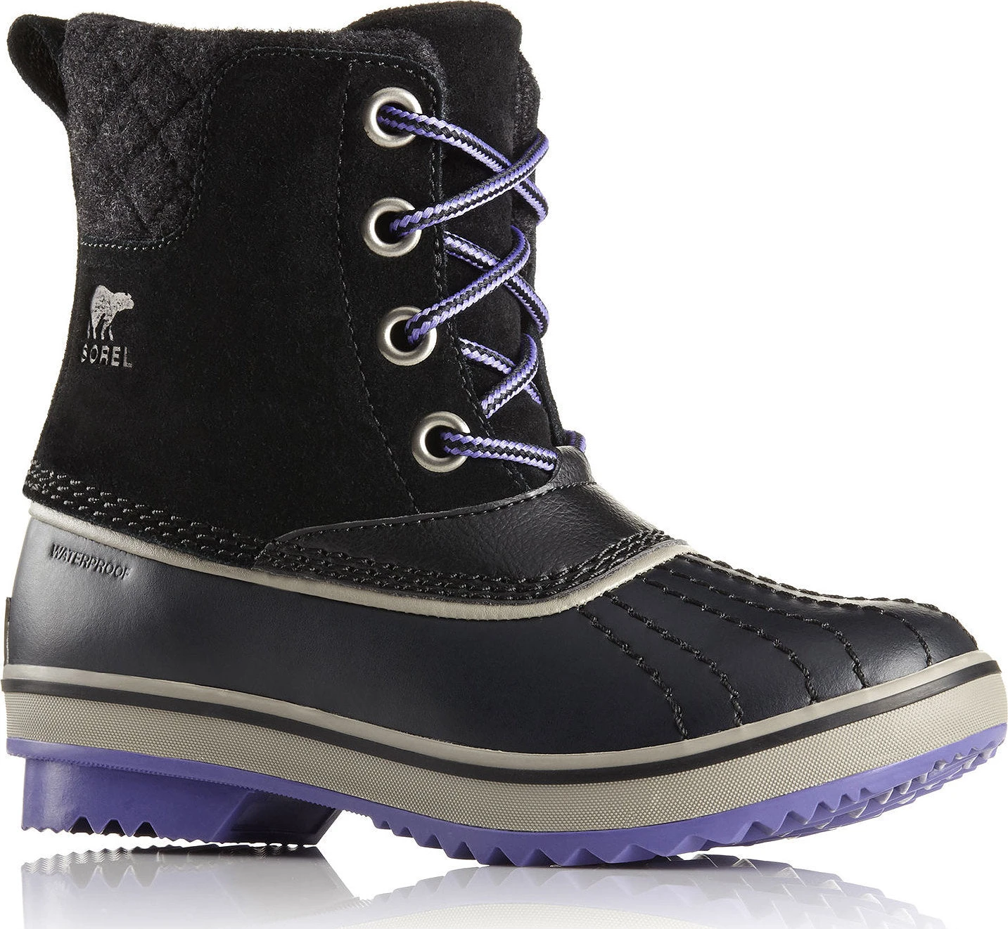 Sorel Slimpack II Lace Waterproof Boots - Big Kids|-|Bottes Imperméables à Lacets Slimpack II Grand Enfant