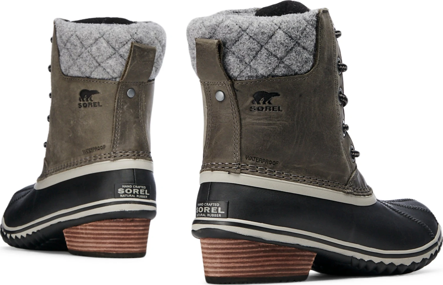 Sorel Slimpack II Lace Felt Waterproof Boots - Women's|-|Bottes Imperméables à Lacets Slimpack II - Femme - Image 17