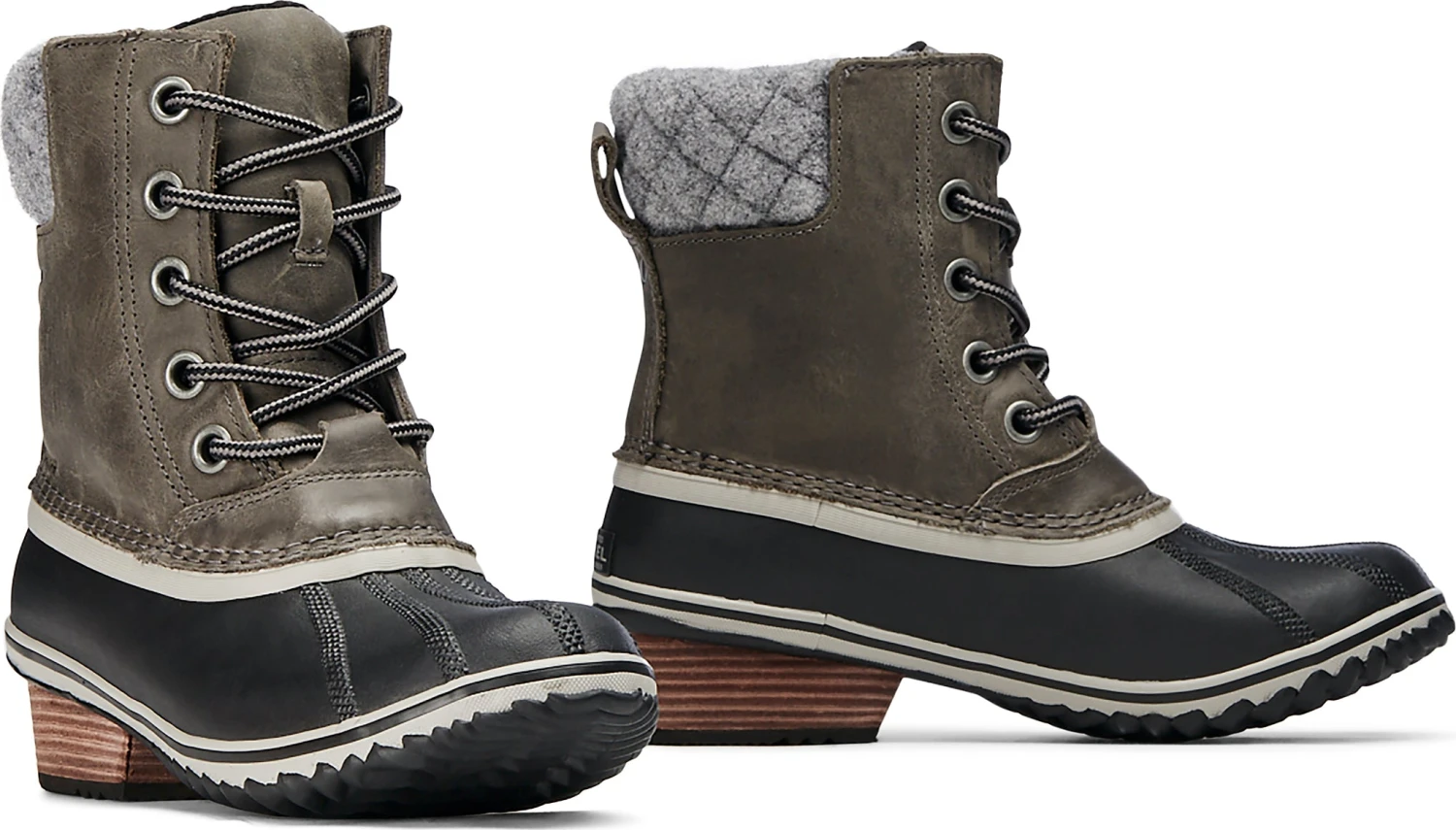 Sorel Slimpack II Lace Felt Waterproof Boots - Women's|-|Bottes Imperméables à Lacets Slimpack II - Femme - Image 15