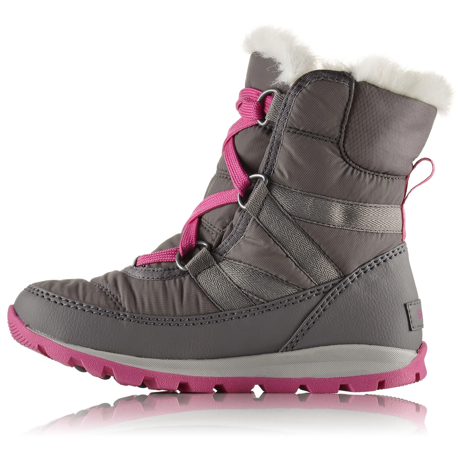 Sorel Big Kid's Whitney Short Lace Waterproof Boots -25F/-32C|-|Bottes Imperméables à Lacets Whitney Grand Enfant -25F/-32C - Image 5