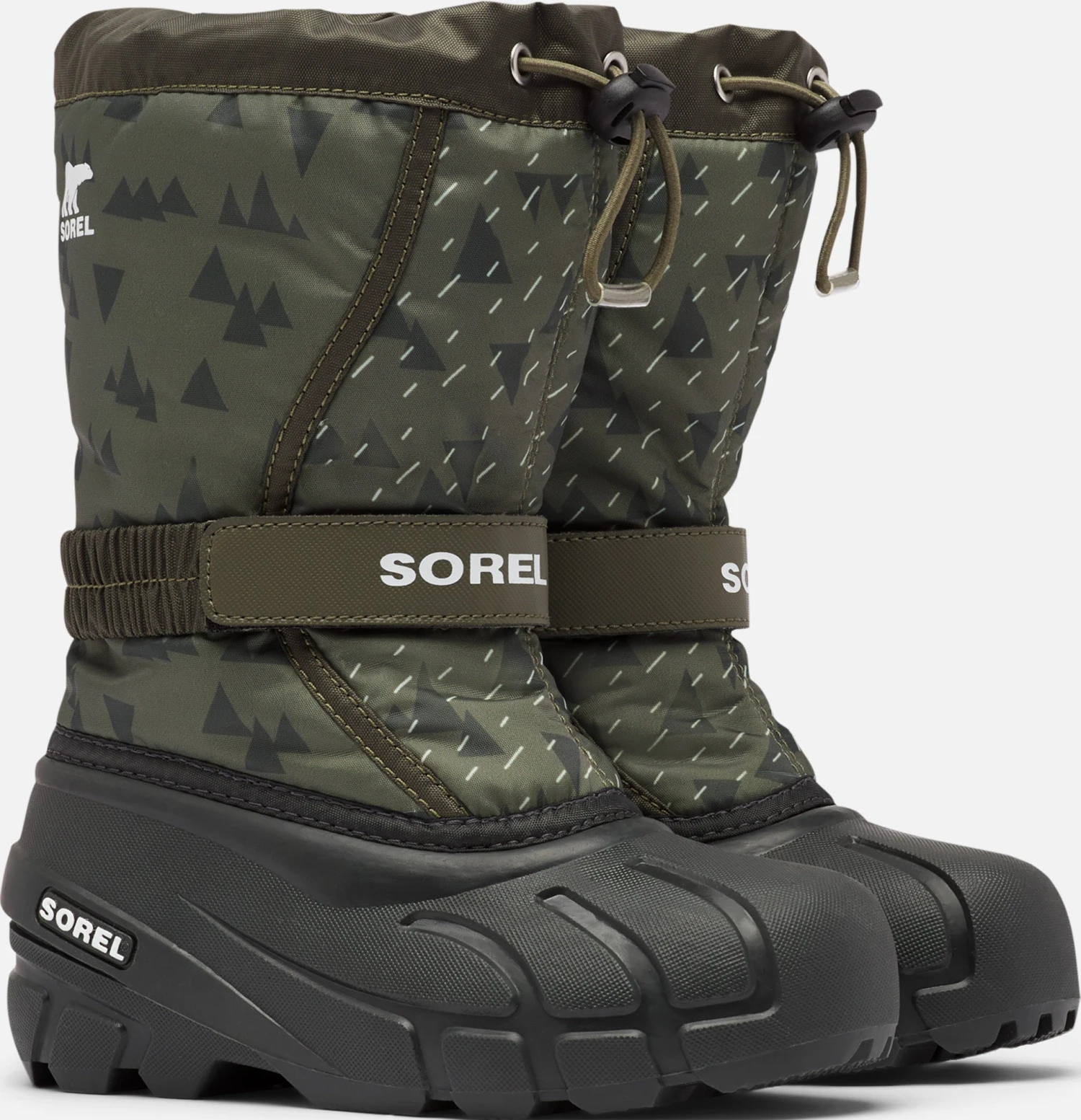 Sorel Flurry Print Boots - Little Kids|-|Bottes à Imprimés Flurry - Petit Enfant - Image 10