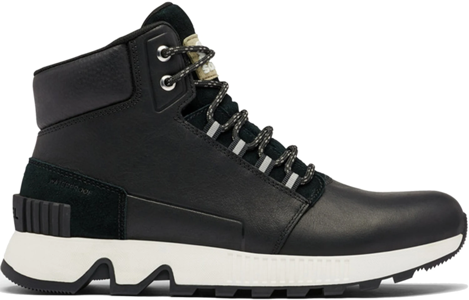 Sorel Mac Hill Mid Leather Waterproof Boot - Men's|-|Bottes Imperméables En Cuir Mi-haute Mac Hill - Homme