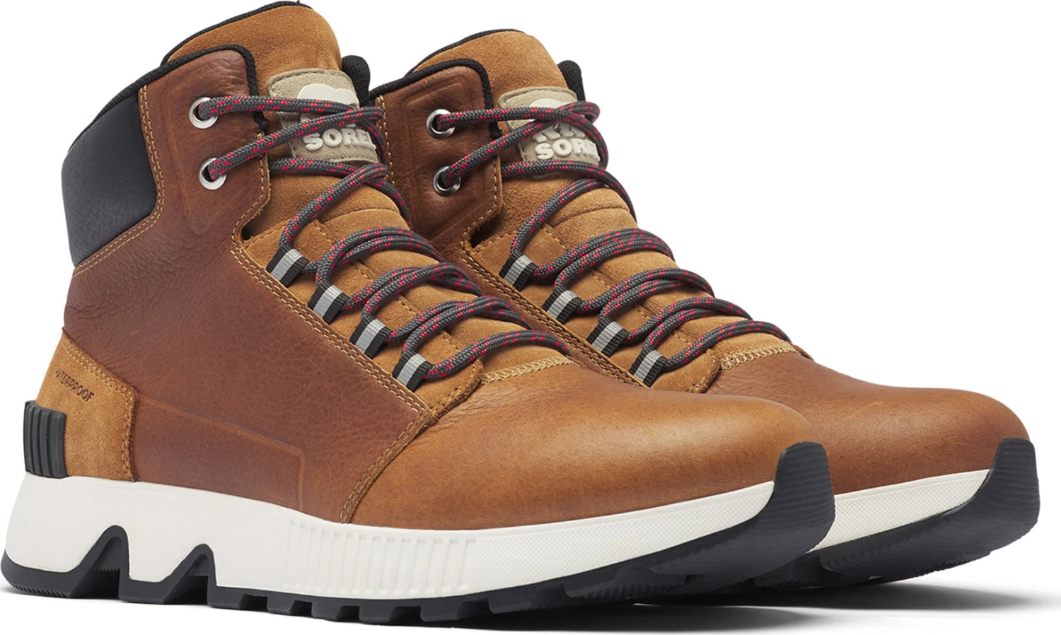 Sorel Mac Hill Mid Leather Waterproof Boot - Men's|-|Bottes Imperméables En Cuir Mi-haute Mac Hill - Homme - Image 2