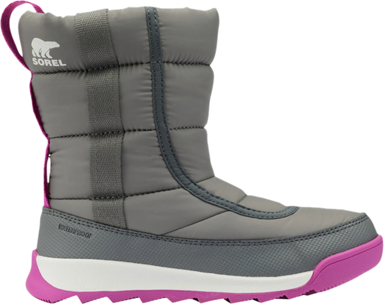 Sorel Whitney II Puffy Mid Slip-On Boots - Little Kids|-|Bottes Sans Lacets Whitney II Puffy Mid - Petit Enfant - Image 3