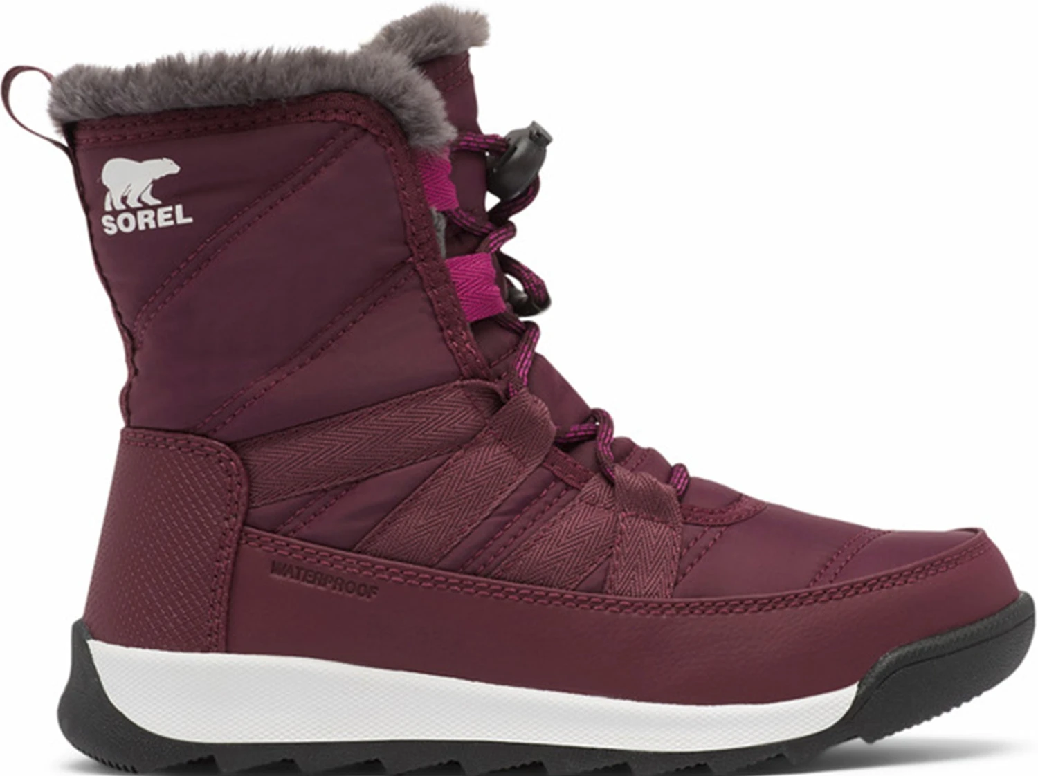 Sorel Whitney II Short Lace Waterproof Boots - Big Kids|-|Bottes Imperméables à Lacets Courtes Whitney II - Grand Enfant