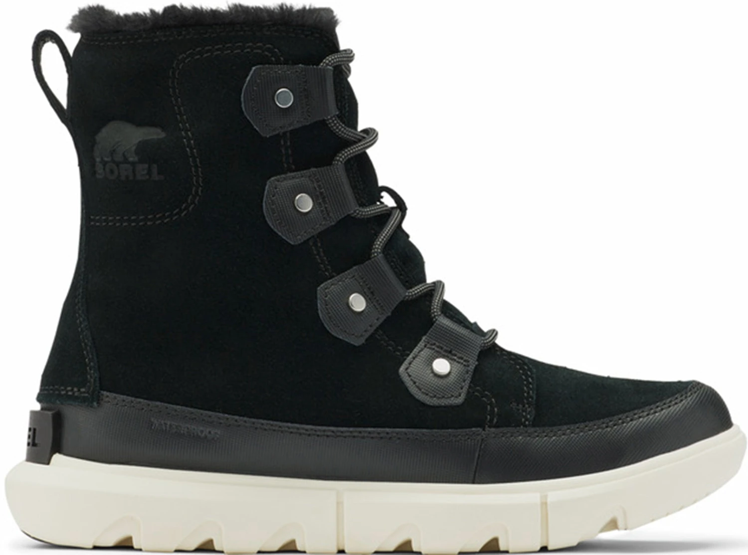 Sorel Explorer II Joan Faux Fur Waterproof Boots - Women's|-|Bottes Imperméables En Fausse Fourrure Explorer II Joan - Femme