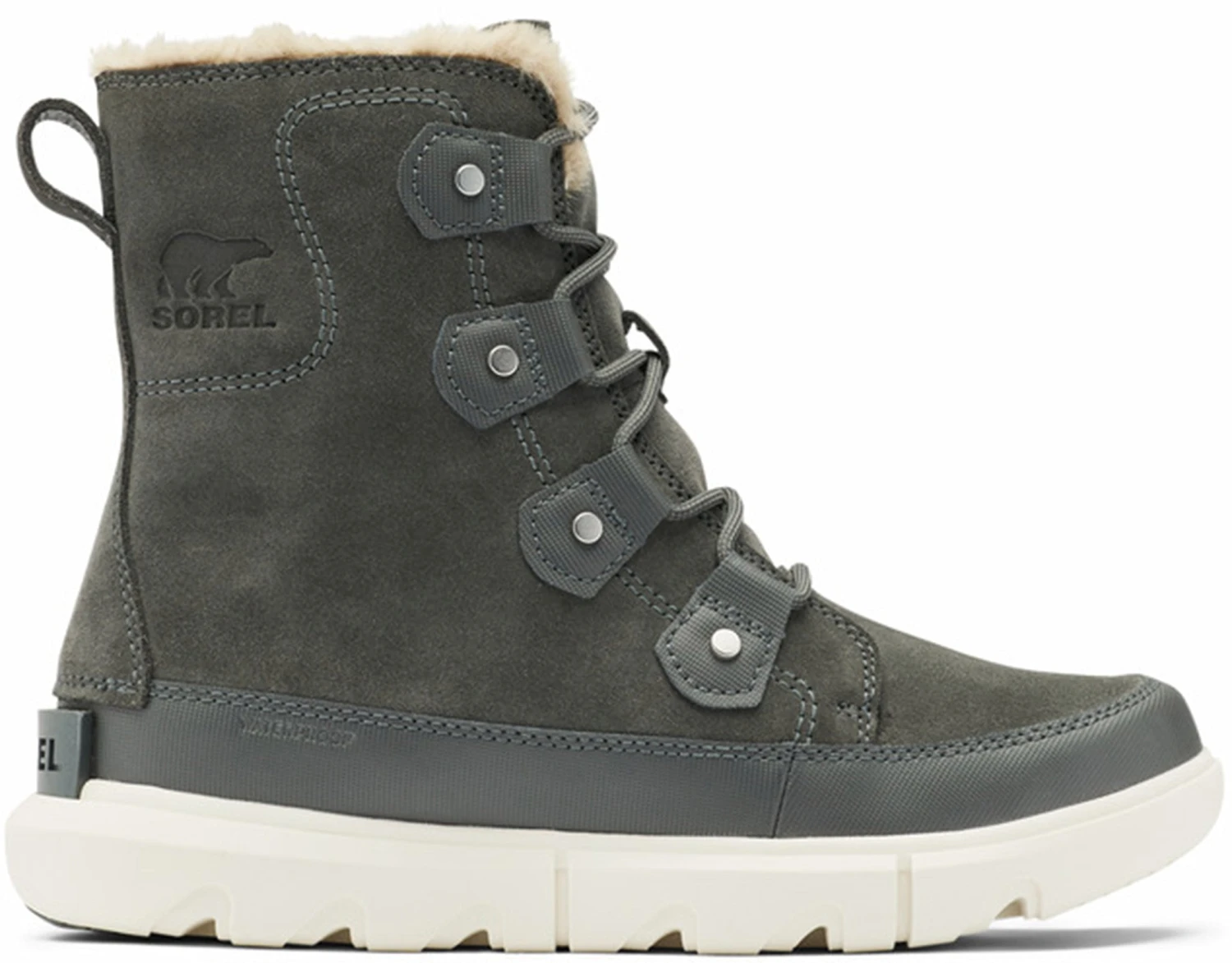 Sorel Explorer II Joan Faux Fur Waterproof Boots - Women's|-|Bottes Imperméables En Fausse Fourrure Explorer II Joan - Femme - Image 2
