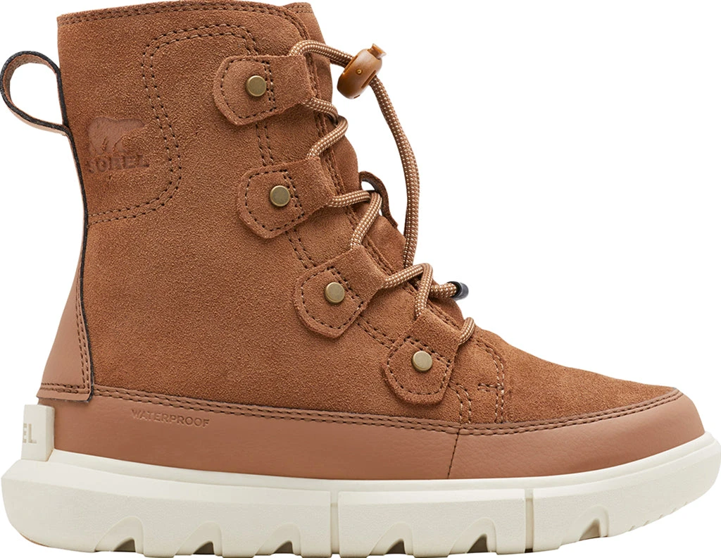 Youth Sorel Explorer™ Lace Waterproof - Big Kids|-|Bottes Imperméables à Lacets Sorel Explorer™ - Grand Enfant